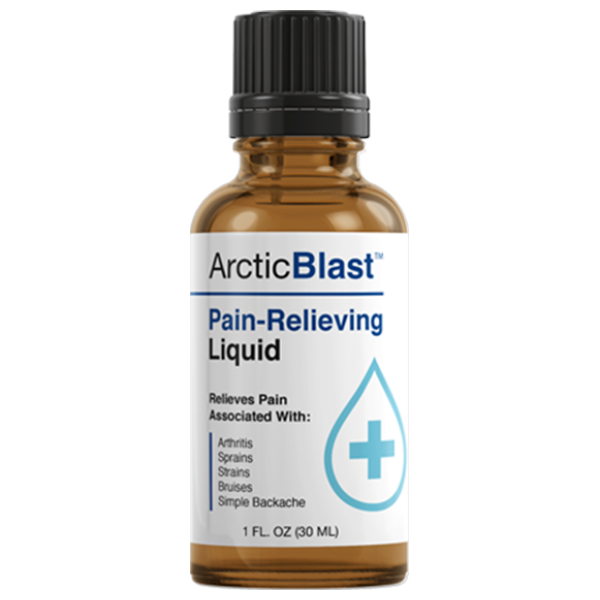 Arctic Blast supplement bottle
