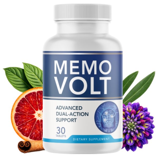 MemoVolt supplement bottle